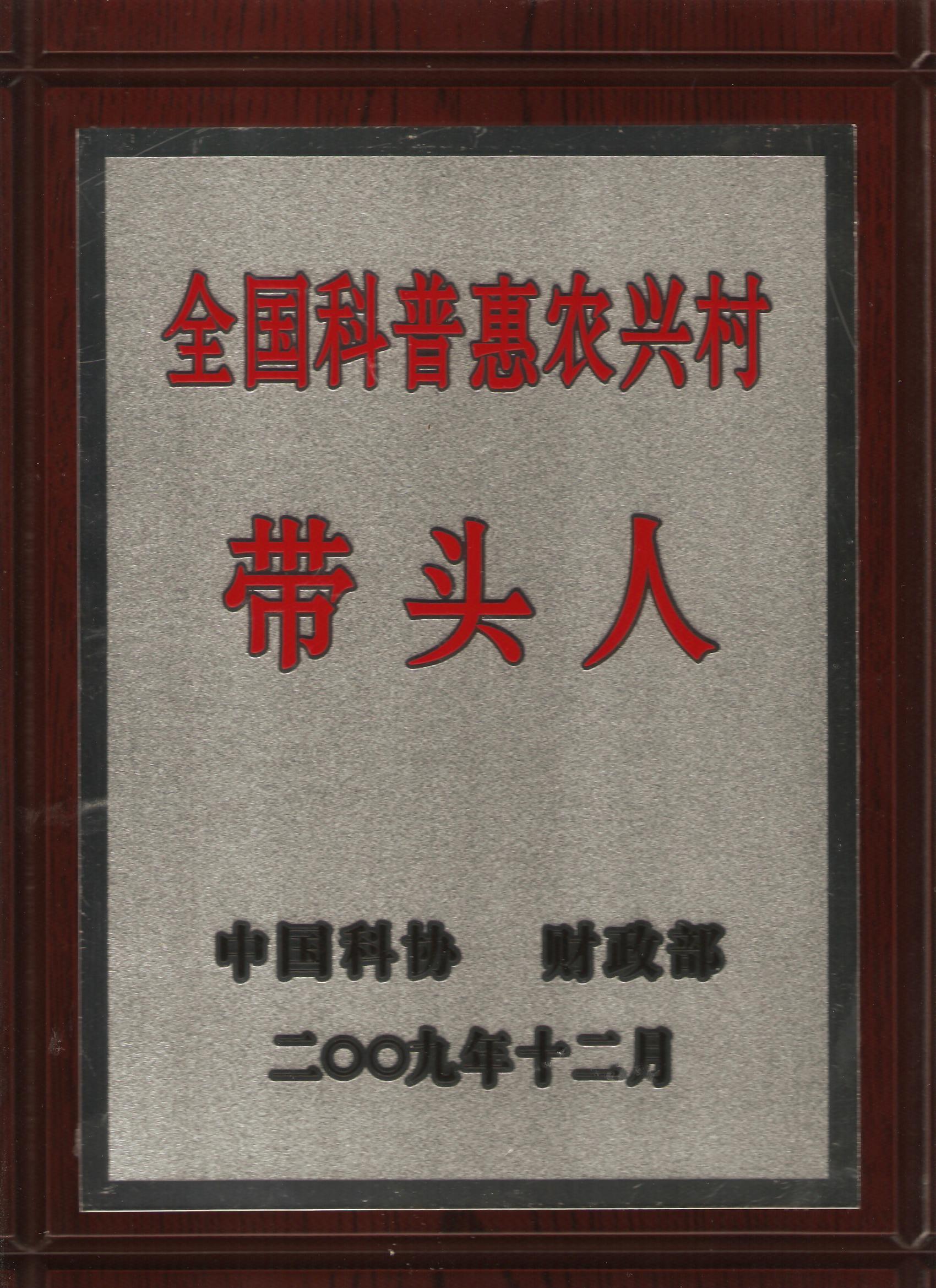 全国致富带头人
